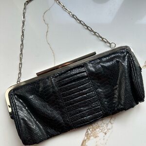 ALDO black purse clutch